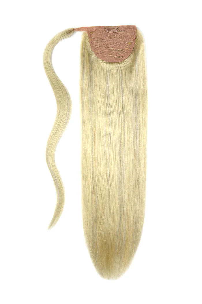 14" Mini Straight Up Wrap Around Ponytail Extension - Image 11