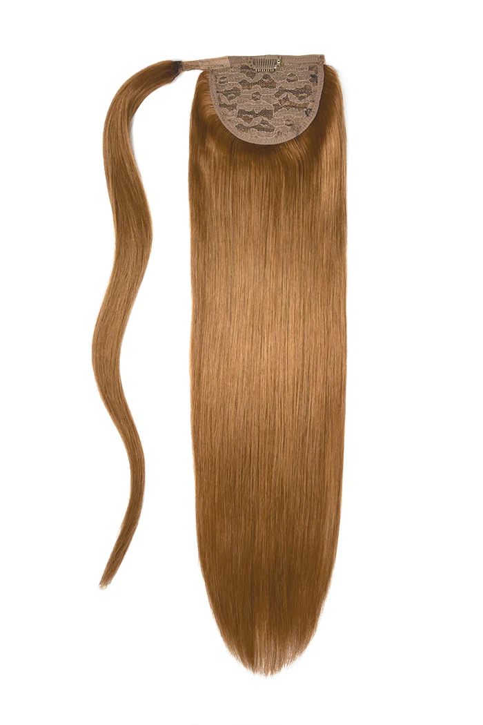 20" Classic Straight Up Wrap Around Ponytail Extension - Image 33