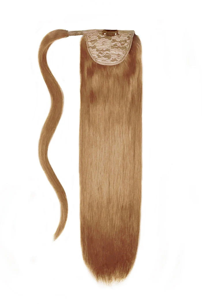 20" Classic Straight Up Wrap Around Ponytail Extension - Image 42
