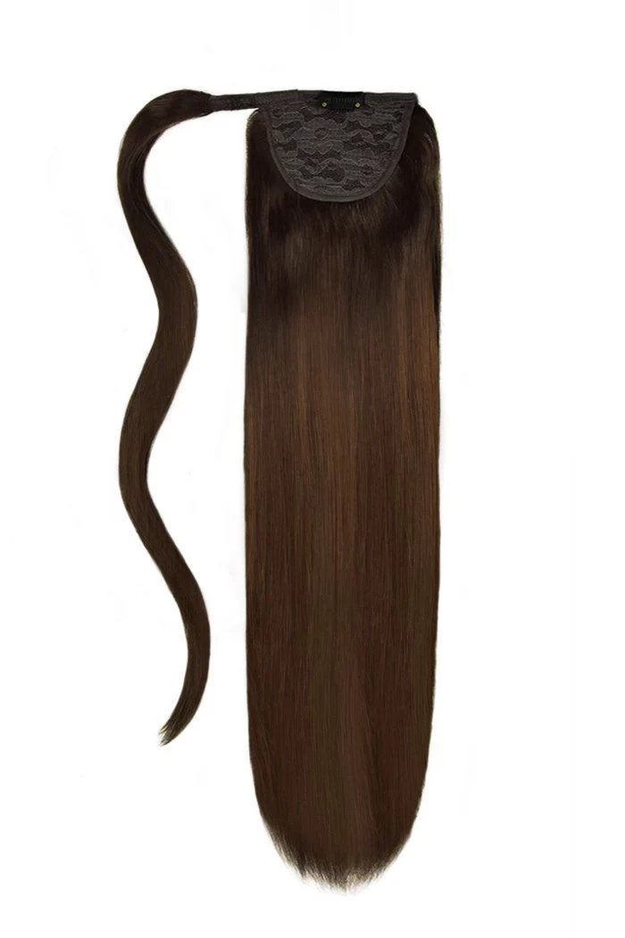 20" Classic Straight Up Wrap Around Ponytail Extension - Image 46