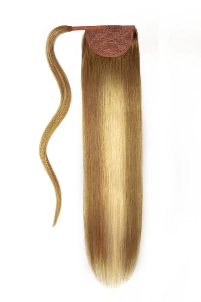 20" Classic Straight Up Wrap Around Ponytail Extension - Image 48