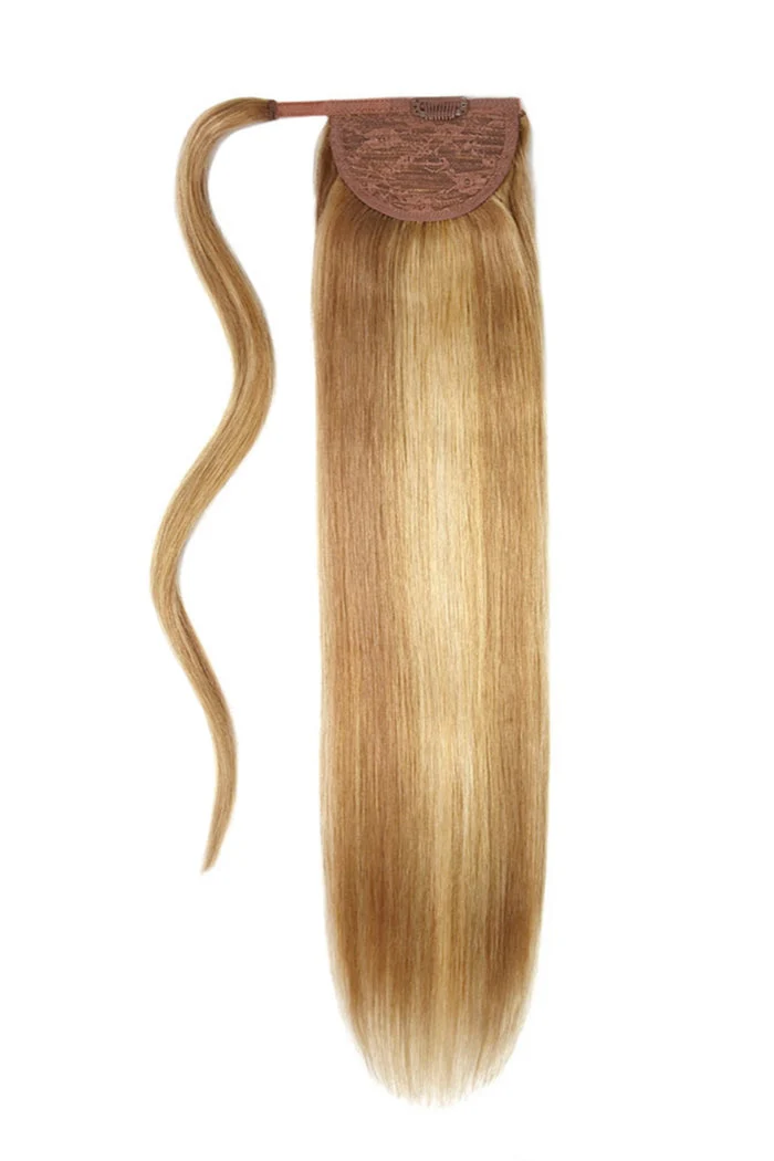 20" Classic Straight Up Wrap Around Ponytail Extension - Image 51