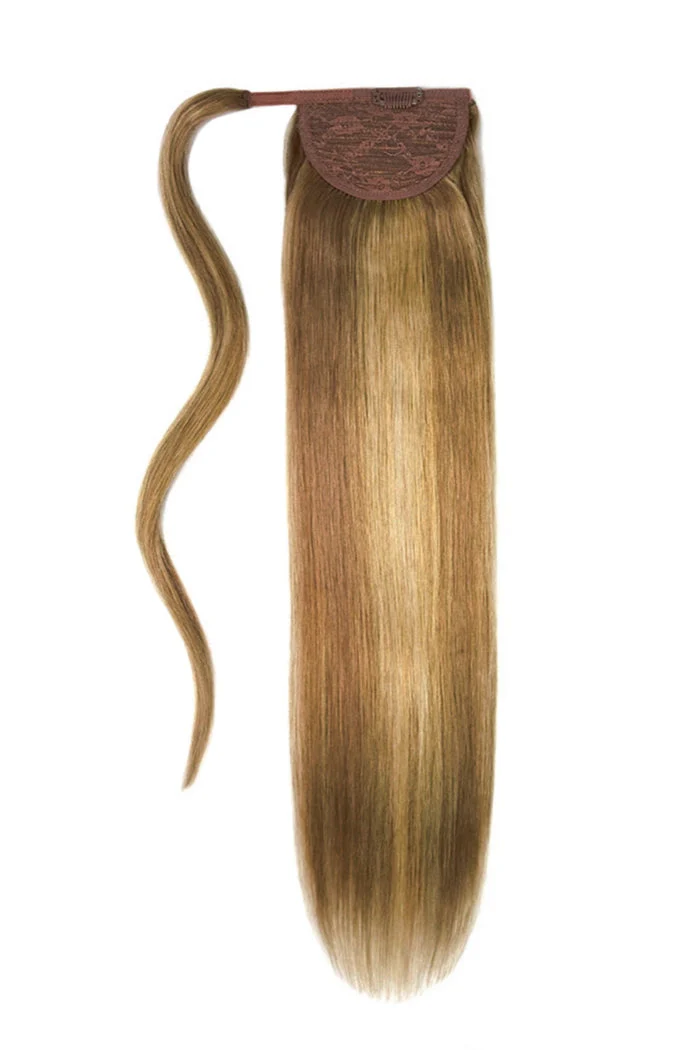 20" Classic Straight Up Wrap Around Ponytail Extension - Image 52