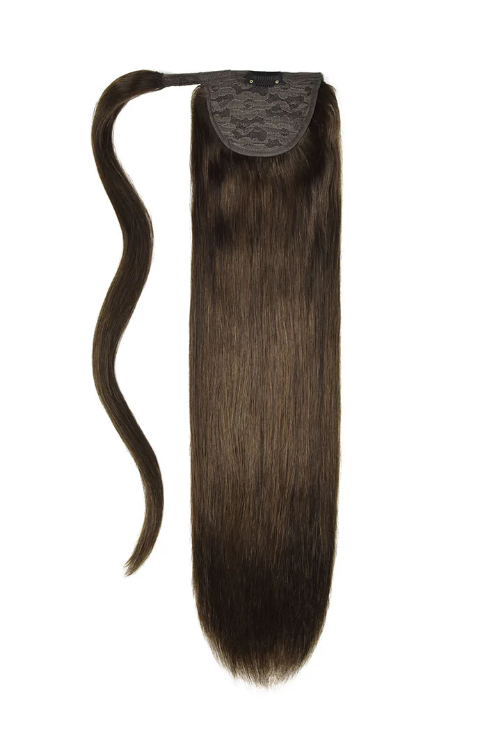 24" Mega Straight Up Wrap Around Ponytail Extension - Image 10