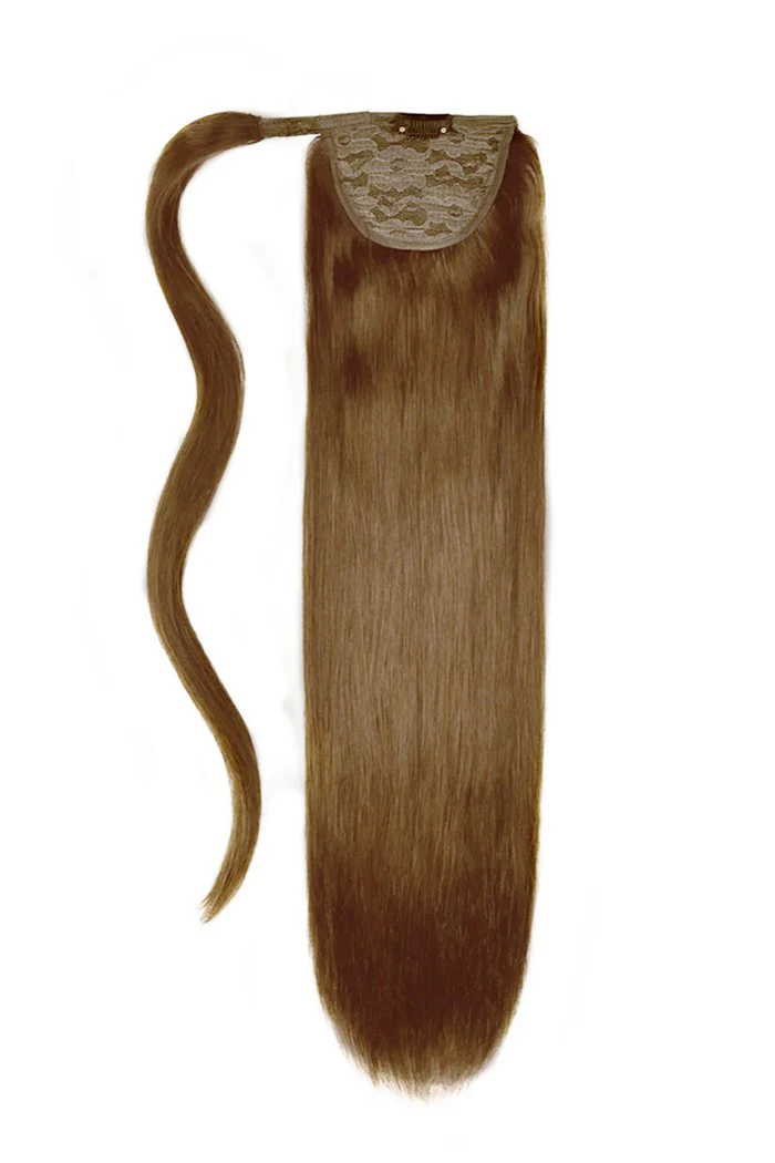 24" Mega Straight Up Wrap Around Ponytail Extension - Image 28