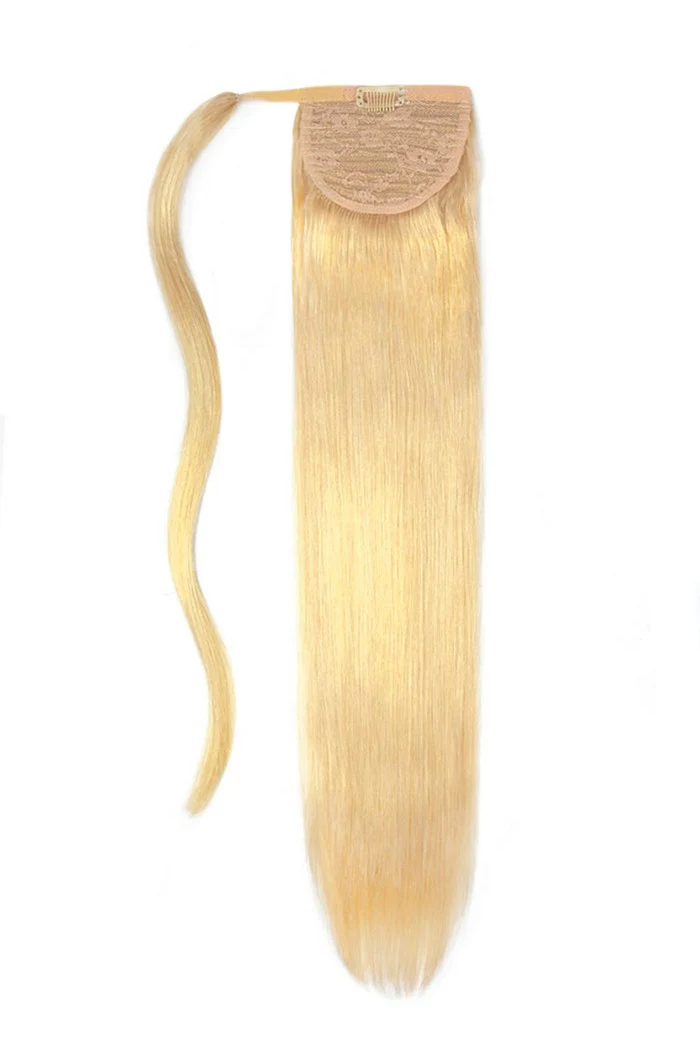 24" Mega Straight Up Wrap Around Ponytail Extension - Image 31