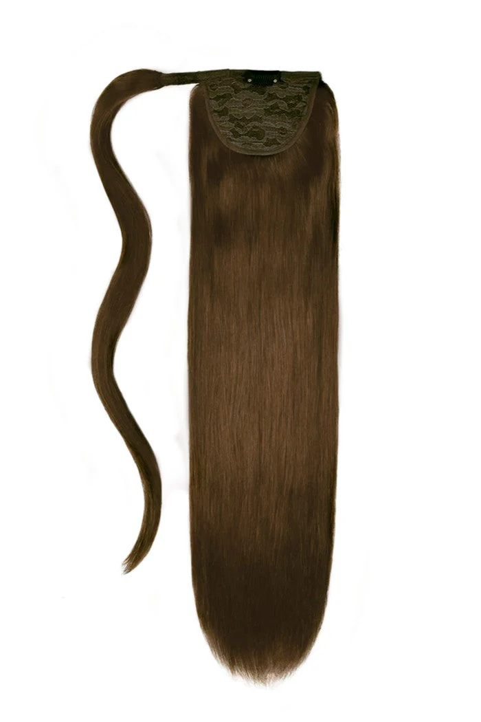 24" Mega Straight Up Wrap Around Ponytail Extension - Image 34
