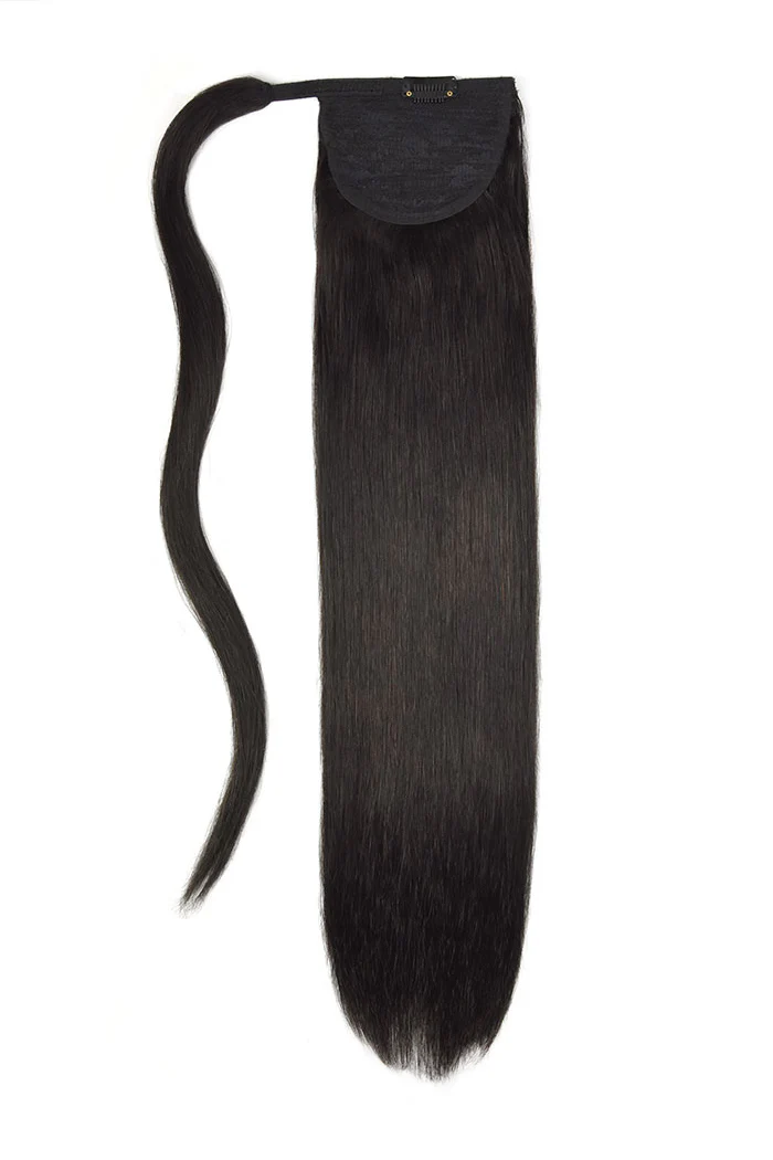 24" Mega Straight Up Wrap Around Ponytail Extension - Image 7