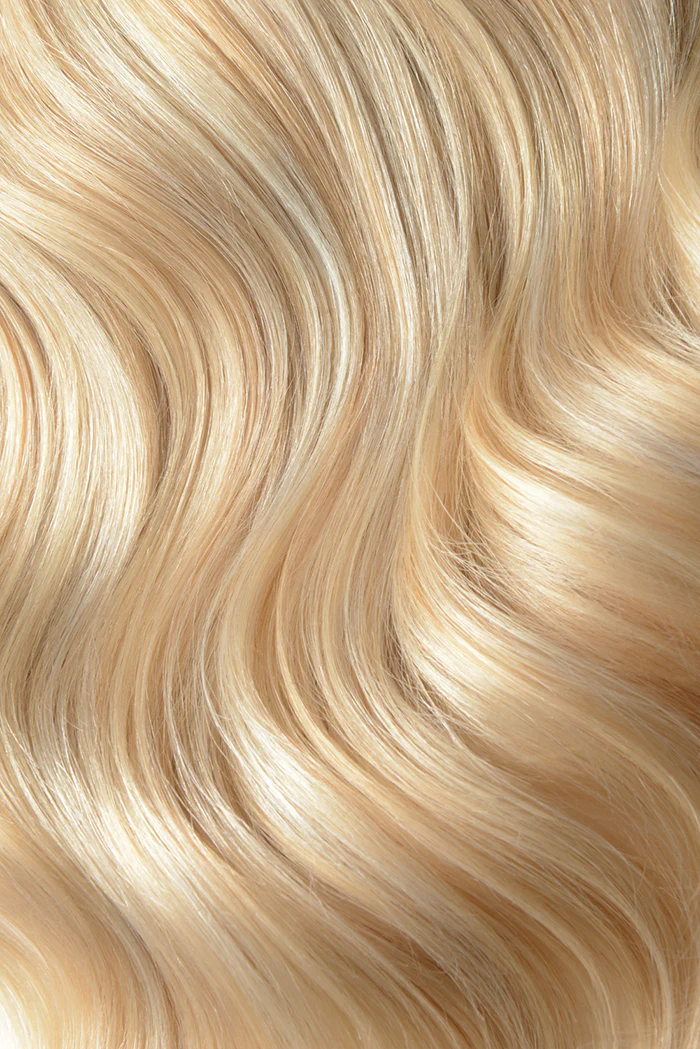 Barbie Blonde (#16/60) One Piece Clip In Hair Extensions (Top-Up) - Image 2