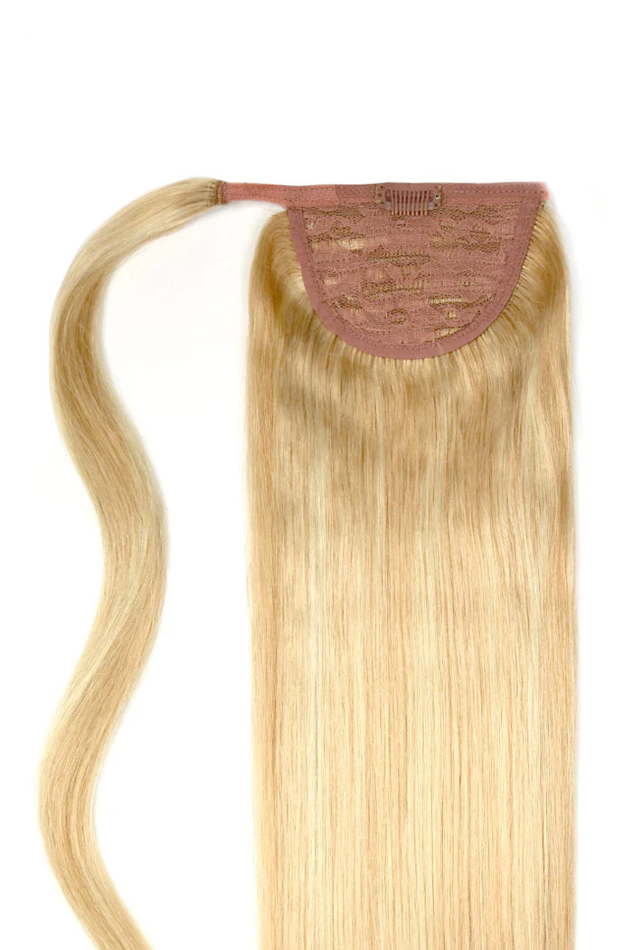 Barbie Blonde (#16/60) Straight Up Wrap Around Ponytail Extension - Image 2