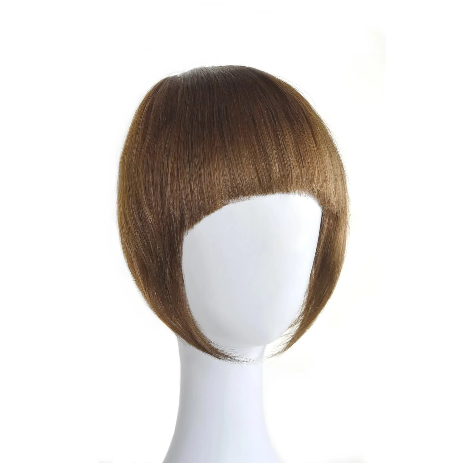 Medium Ash Brown Clip In Fringe (#8) - Image 3