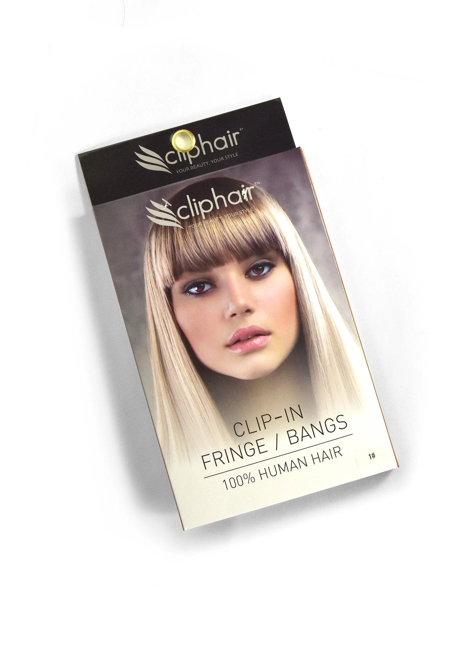 Biscuit Blondey (#18/613) Clip In Fringe - Image 4