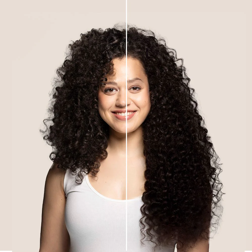 Curly Full Head Remy Clip in Human Hair Extensions - Light Ash Blonde (#22) - Image 3