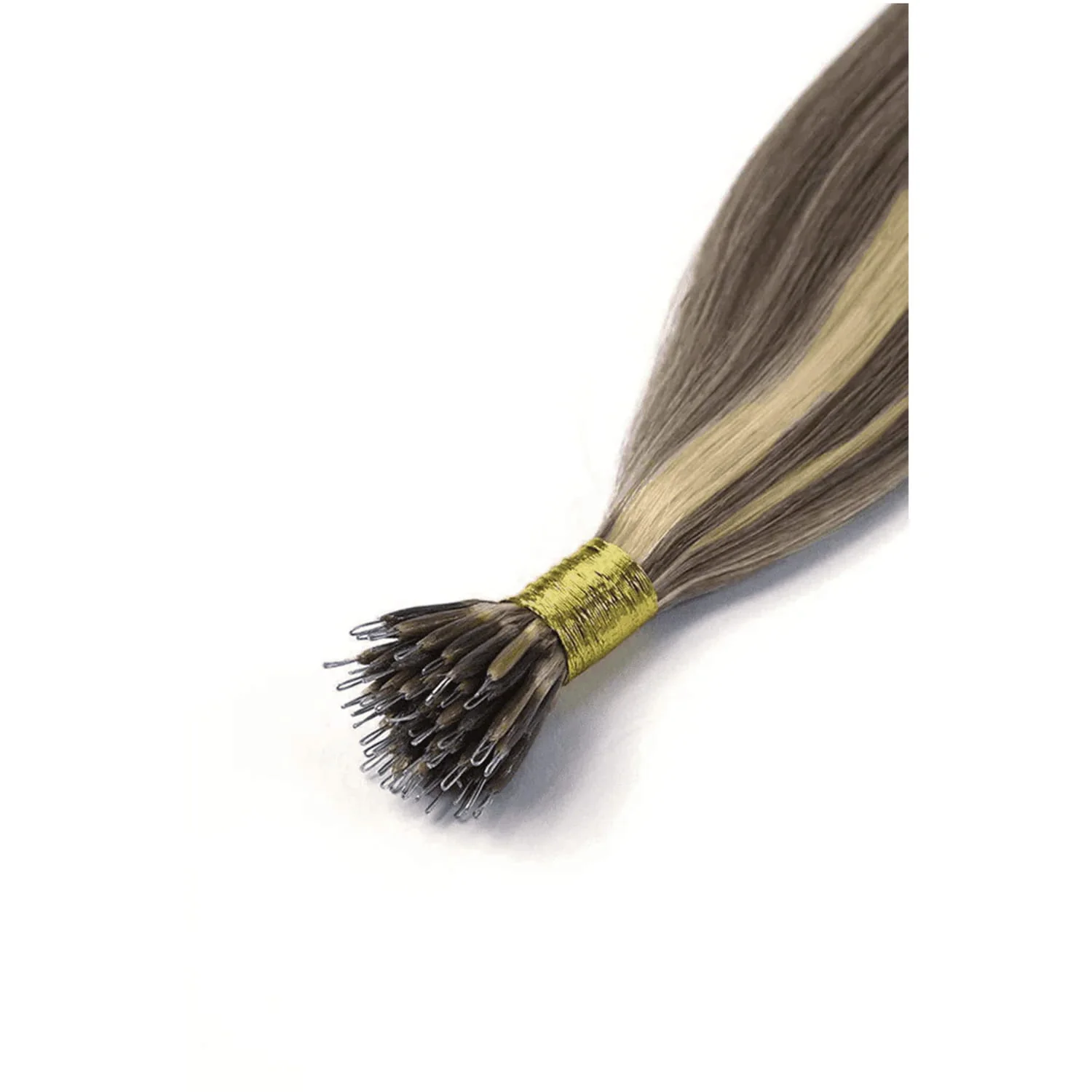 Dirty Blonde (#9/613) Nano Ring Hair Extensions - Image 2