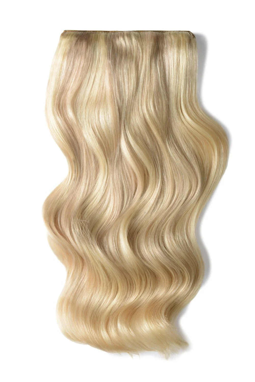 Double Wefted Full Head Remy Clip in Human Hair Extensions - BlondeMe (#60/SS)