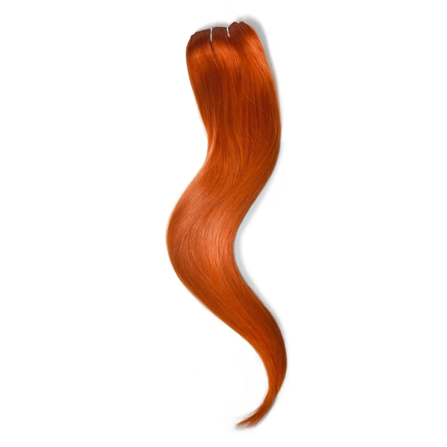 Flaming Ginger (#350) One Piece Clip In Hair Extensions (Top-Up) - Image 3