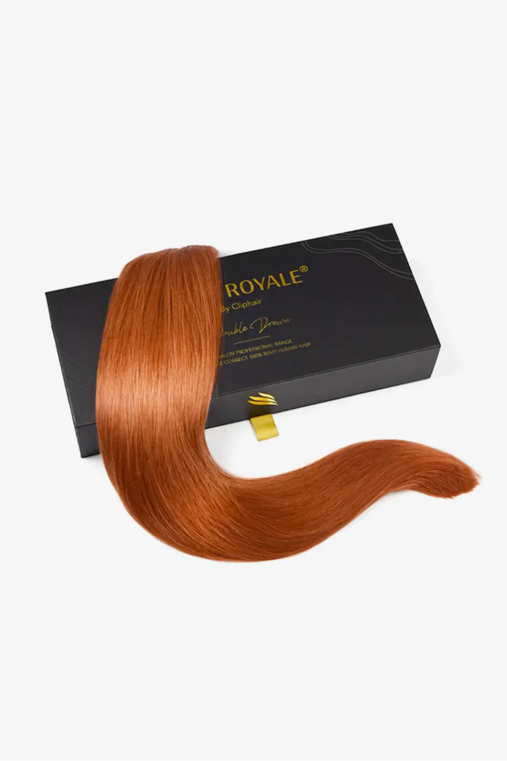Remy Royale Double Drawn  Human Hair Weft Weave  Extensions - Cowgirl Copper (#350/33) - Image 3