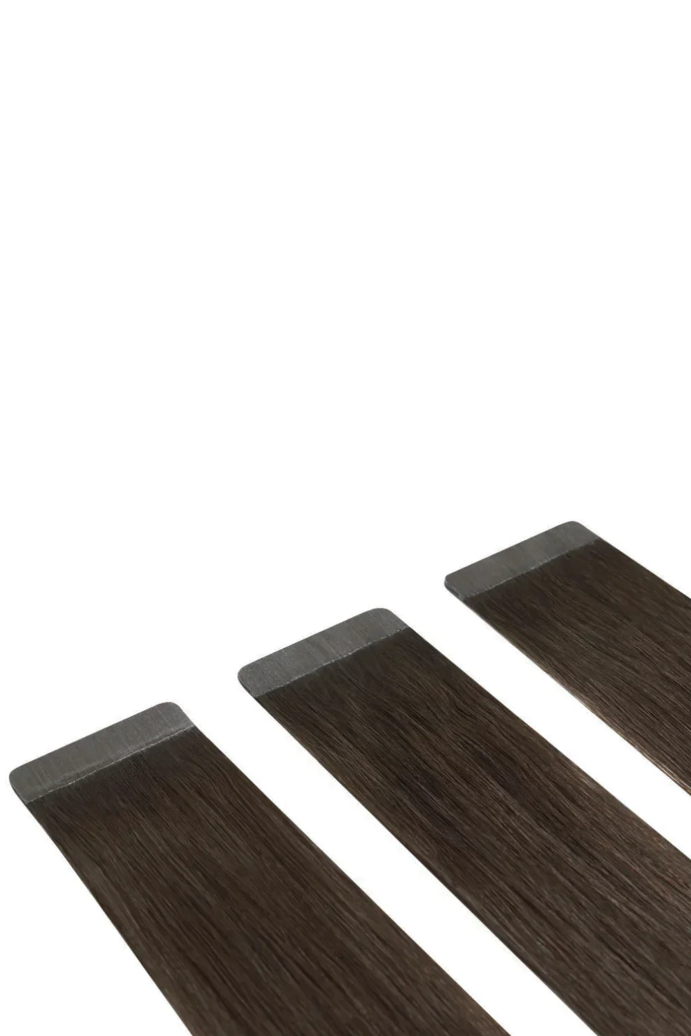 Remy Royale Double Drawn Tape Hair Extensions - Dark Brown (#3)