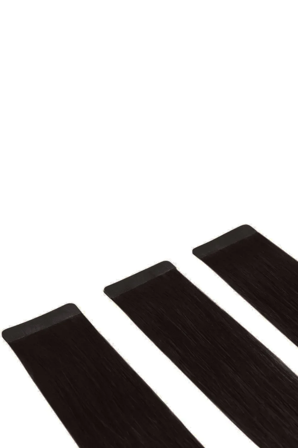 Remy Royale Double Drawn Tape Hair Extensions - Darkest Brown (#2) - Image 3