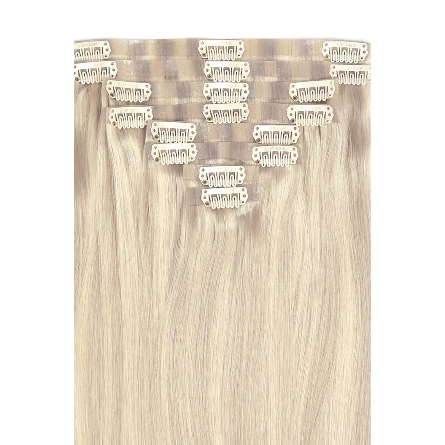 BlondeMe (#60/SS) Double Drawn Seamless Clip In Hair Extensions - Image 2
