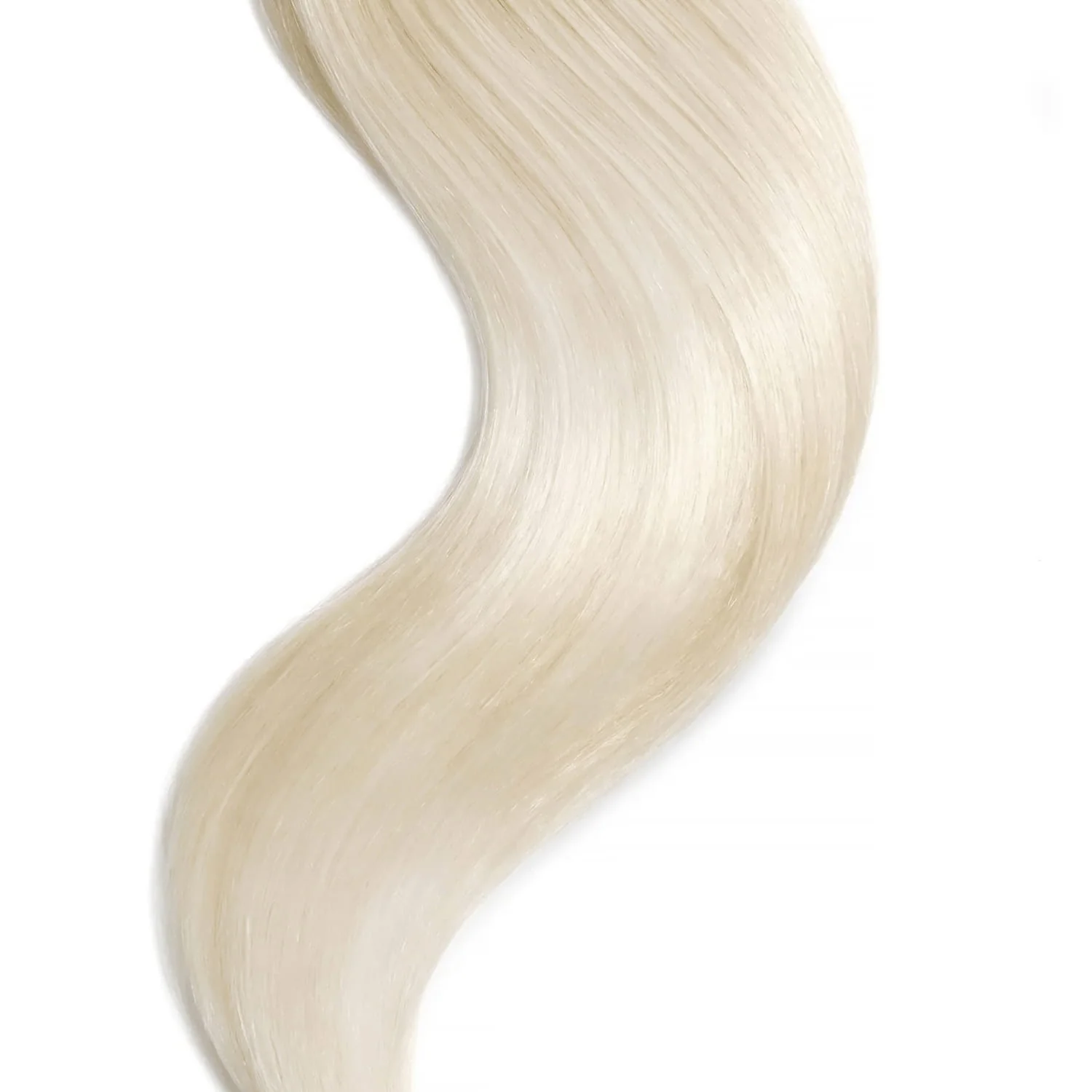 Lightest Blonde (#60) Tape In Hair Extensions - Image 3