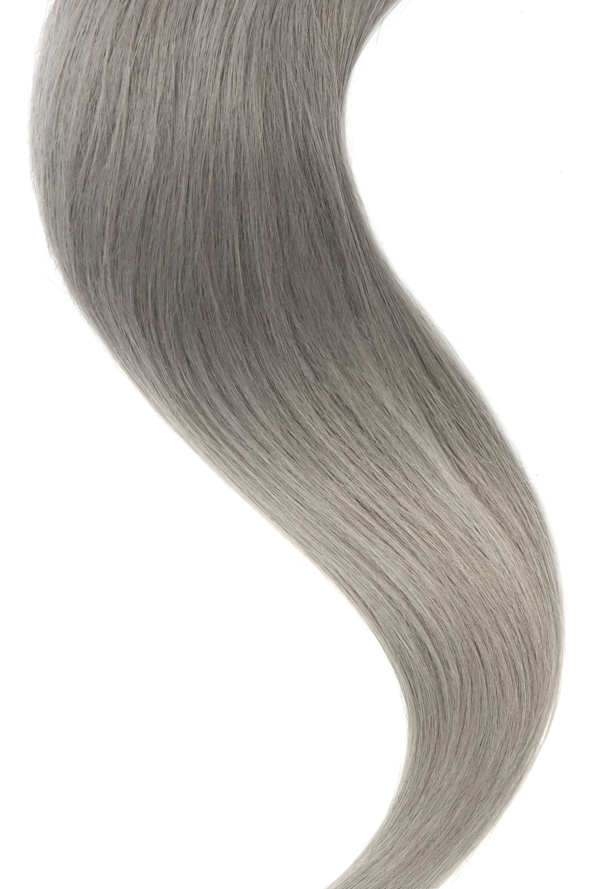 Silver Grey (#SG) Tape in Hair Extensions - Image 3